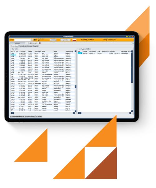 składowanie z wms w magazynie
